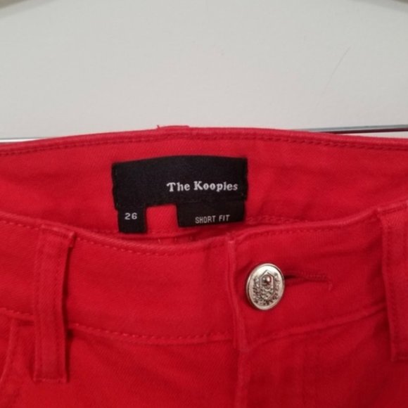 The Kooples skinny jeans red size 26 - Picture 5 of 8